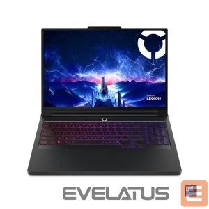Sülearvuti Lenovo  Legion Pro 7 16IAX10H Intel | Eclipse Black | 16 " | OLED | WQXGA | 2560 x 1600 pixels | Glossy | Intel Core Ultra 9 | 290HX Plus | 64 (2x32GB) GB | CSODIMM DDR5 | Solid-state drive capacity 1000 GB | NVIDIA GeForce RTX 5080 | GDDR7 | 16 GB | Windows 11 Home | 802.11be | Bluetooth version 5.4 | Keyboard language English | Keyboard backlit | Warranty 24 month(s) | Battery warranty 12 month(s) 