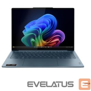 Sülearvuti Lenovo  Yoga Slim 7 14AKP10 AMD | Tidal Teal | 14 " | OLED | WUXGA | 1920 x 1200 pixels | Glossy | AMD Ryzen AI 7 | 350 | 16 GB | Soldered LPDDR5X | Solid-state drive capacity 512 GB | AMD Radeon 860M Graphics | Windows 11 Home | 802.11be | Bluetooth version 5.4 | Keyboard language English | Keyboard backlit | Warranty 24 month(s) | Battery warranty 12 month(s) 