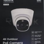 Veebikaamera Reolink  SALE OUT.  PCRPD4K01 Smart 4K 125° View PoE Dome Camera |  4K Smart PoE Camera with Color Night Vision | RP-PCT8M | 24 month(s) | Dome | 8 MP | 2.8mm/F1.6 | IP67 | H.265/H.264 | MicroSD card slot, max. 512GB | UNPACKED, DEMO 