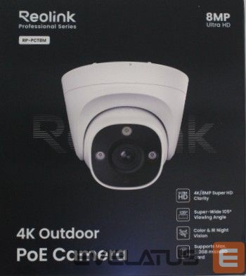 Veebikaamera Reolink SALE OUT. PCRPD4K01 Smart 4K 125° View PoE Dome Camera | 4K Smart PoE Camera with Color Night Vision | RP-PCT8M | 24 month(s) | Dome | 8 MP | 2.8mm/F1.6 | IP67 | H.265/H.264 | MicroSD card slot, max. 512GB | UNPACKED, DEMO
