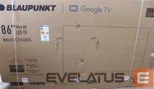 Televiisorid Blaupunkt  SALE OUT.  86UGC5500S 86" (218 cm) 4K Ultra HD LED Google TV | SALE OUT.  LED TV | 86UGC5500S | 86 | Smart TV | Google TV | UHD | Black | DAMAGED PACKAGING 