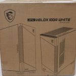 Arvuti korpus MSI  SALE OUT.  MPG VELOX 100R White PC Case, Mid-Tower, USB 3.2, Audio-out, Mic-in |  PC Case | MPG VELOX 100R WHITE | White | Mid-Tower | DAMAGED PACKAGING, DENTED CORNER (TOP) 