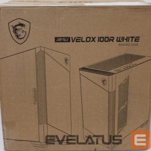 Arvuti korpus MSI  SALE OUT.  MPG VELOX 100R White PC Case, Mid-Tower, USB 3.2, Audio-out, Mic-in |  PC Case | MPG VELOX 100R WHITE | White | Mid-Tower | DAMAGED PACKAGING, DENTED CORNER (TOP) 