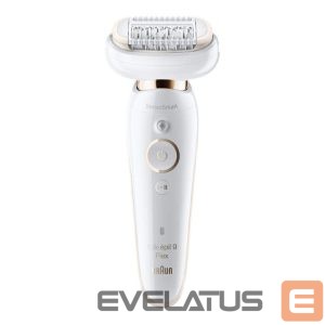 Epilaator Braun  Epilator | Silk-épil 9 Flex SES9-030 3D | Operating time (max) 50 min | Number of power levels 2 | Wet & Dry | White 