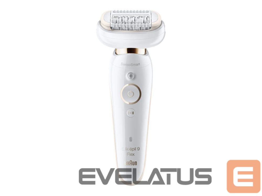 Epilaator Braun Epilator | Silk-épil 9 Flex SES9-030 3D | Operating time (max) 50 min | Number of power levels 2 | Wet & Dry | White
