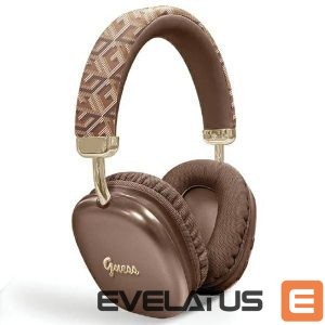 Tagakaaned Guess  Guess GCube Metallic Script Logo Bluetooth on-ear headphones - brown 