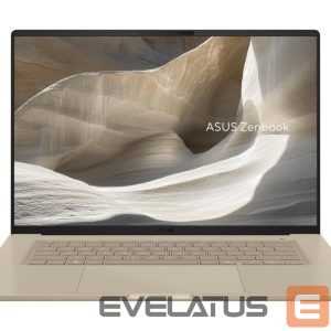 Sülearvuti Asus  Zenbook A16 UX3607OA-SQ024X | Beige | 16 " | OLED | 3K | 2880 x 1800 pixels | Glossy | Snapdragon X2 Elite Extreme | X2E94100 | 48 GB | LPDDR5X | Solid-state drive capacity 1000 GB | Qualcomm Adreno GPU | Windows 11 Pro | 802.11be | Bluetooth version 5.4 | Keyboard language US international | Keyboard backlit 